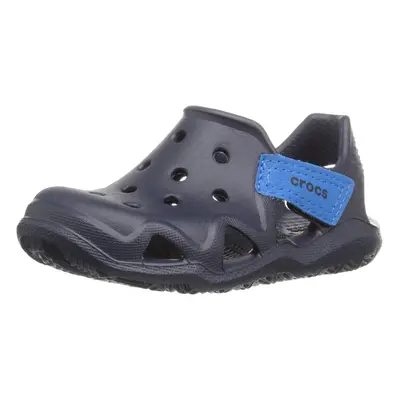 Crocs Kids' Swiftwater Wave Sandal | Water Shoes for Boys and Girls N