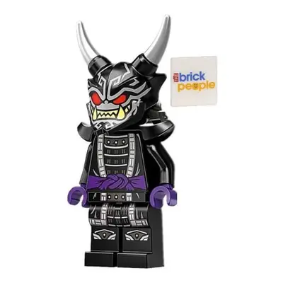 LEGO Ninjago: Lord Garmadon Oni Minifigure with Sword Yellow