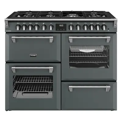 Stoves Richmond 110cm Anthracite Dual Fuel Range Cooker - Ovens, Burners, A/A/A Rated