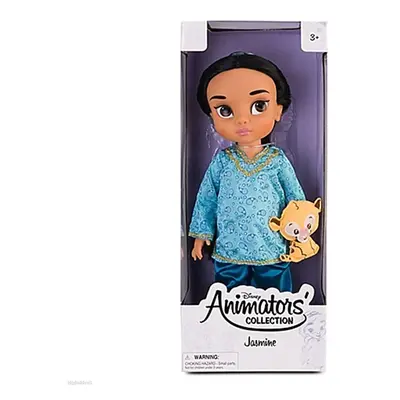 Disney Collection Toddler Doll 16'' H - Jasmine with Plush Friend Raja