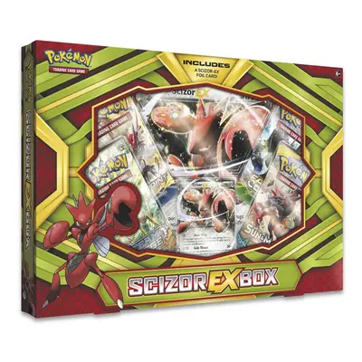 Pokemon Cards Pokscizorexbx Cards PokÃ©mon TCG: Scizor-EX Box Game, Green