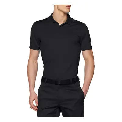 Nike Men's Dry Victory Solid Polo Golf Shirt Black/Cool Grey Medium