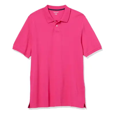 Amazon Essentials Men's Regular-Fit Cotton Pique Polo Shirt (Available