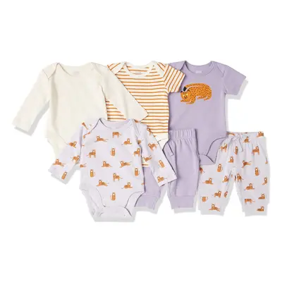 Amazon Essentials Baby Girls' Cotton Layette Outfit Sets Pack of