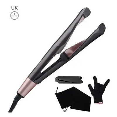 2-in-1 Electric Professional Heat Hair Straightener Curler Curl Styling Tool