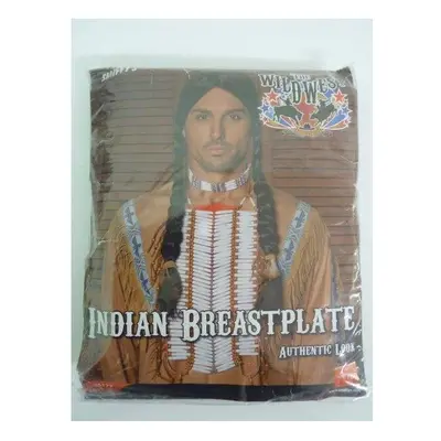 Adult's Authentic Native Breastplate - Western Breast Smiffys Plate Beaded - western authentic b