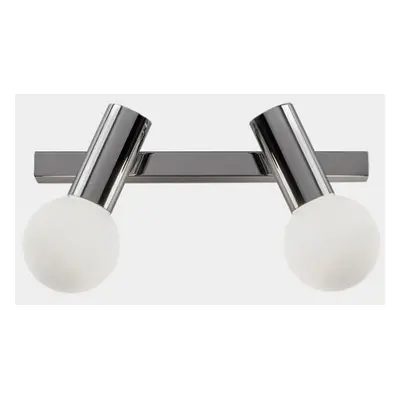 LEDS C4 Mist Double Bathroom Twin Wall Light Chrome E14