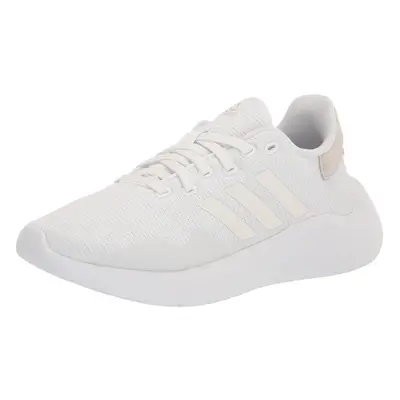 adidas Women's Puremotion 2.0 Sneaker White/White/Zero Metallic