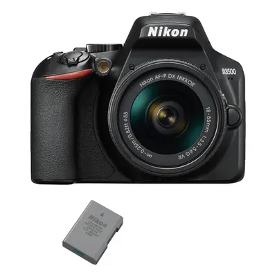 NIKON D3500 KIT AF-P 18-55mm F3.5-5.6G VR + EN-EL14A Battery