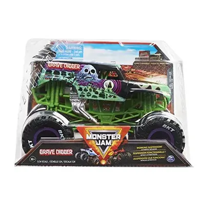 Monster Jam, Official Monster Truck, Die-Cast Vehicle, 1:24 Scale (Styles vary, item selected at