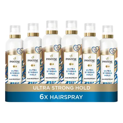 Pro-V Ultra Strong Hold Hair Spray, With Jojoba Oil, 6x250ml