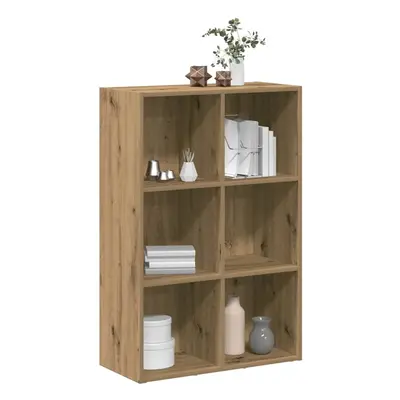 vidaXL Book Cabinet/Sideboard Artisan Oak 66x30x98 cm Engineered Wood