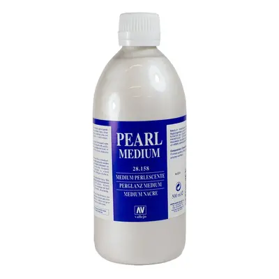 Vallejo : Acrylic Pearlescent Iridescent Medium : 500ml