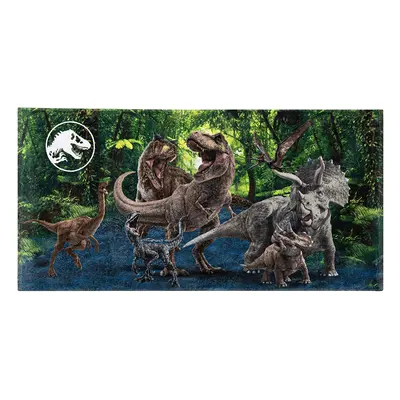 Jurassic World Family Reunion Beach Towel Super Soft Cotton 28"" x 58"