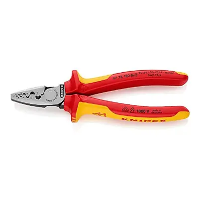 Crimping Pliers for wire ferrules insulated with multi-component grips, VDE-tested mm (self-serv