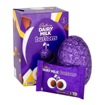 (Pack Of 8) Cadbury Giant Buttons Easter Egg 195G