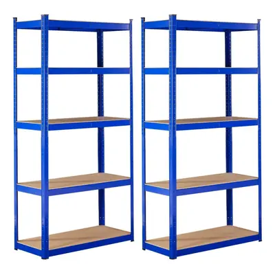 AREBOS Set of Heavy Duty Shelving Cellar Shelving Boltless Shelving Storage Shelving Workshop Sh