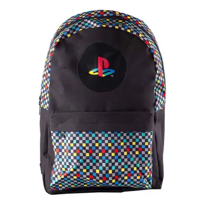 Playstation Backpack Retro Controller Symbols Logo new Official Black Unisex