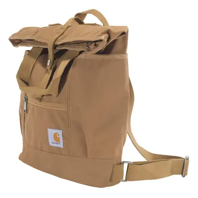 Carhartt Convertible Durable Tote Bag with Adjustable Backpack Straps and Laptop Sleeve Brown On