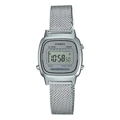 Casio LA670WEM-7EF Casio Vintage Steel Milanese ArgentaDigital Display Mixed