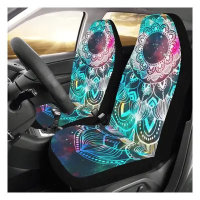 (Dream Catcher) PCS Front Car Seat Covers Cushions Seat Protector Auto Interior Accessories