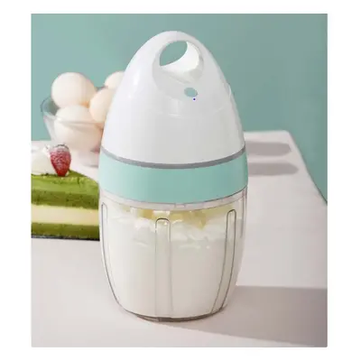 USB Electric Milk Frother Household Automatic Whisk Whipped Cream Mixer Desktop Egg Beater Kitch