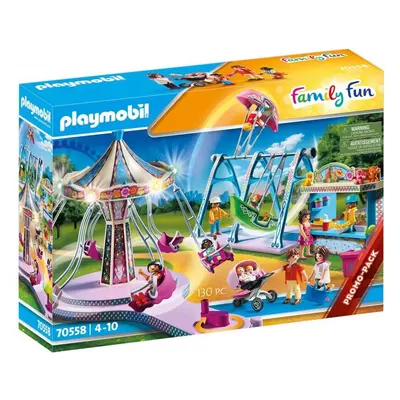 Playmobil Family Fun Promo Large County Fair Playset