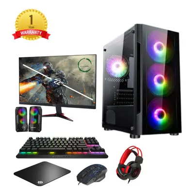 Fast Gaming Intel Quad Core i5 16GB RAM 1TB +128GB SSD (full set up)