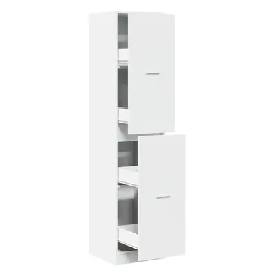 (white, x x 174.5 cm) vidaXL Apothecary Cabinet Storage Cabinet Apothecary Cupboard Engineered W