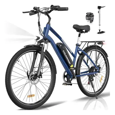 COLORWAY BK27 E-Bicycle Commuter Bicycle W Motor Unisex Adults