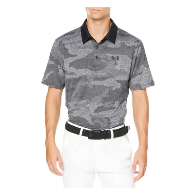 Under Armour Men's Playoff 2.0 Short Sleeve Jacquard Polo (001) Black