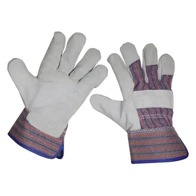 6 PAIRS General Purpose Riggers Gloves - Strong Stitching - Hand Protection