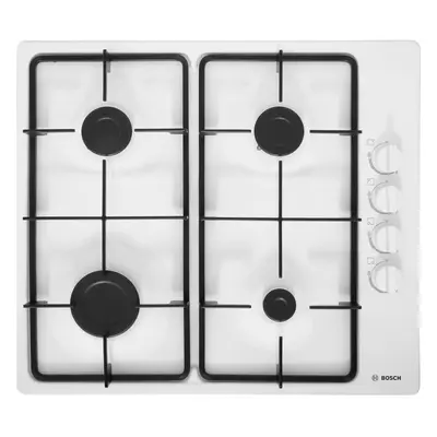 Bosch Serie PBP6B2B60 58cm Gas Hob - White