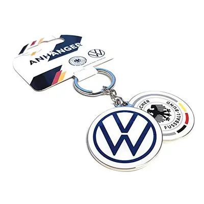 Z094740DF Keyring DFB Germany Football Fan Item Wedrivefoot Ball Pendant Round