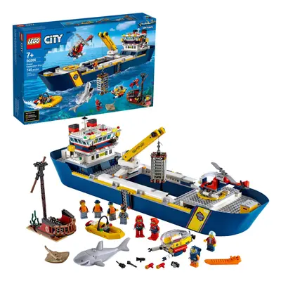 LEGO City Ocean Exploration Ship Toy Exploration Vessel Mini H