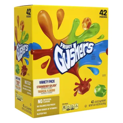 Betty Crocker Fruit Gushers Snacks - 952g (42 Count)