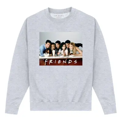 (XXL, Heather Grey) Friends Unisex Adult Sundays Sweatshirt