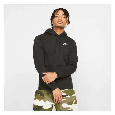 (Black, Medium) Nike Mens Club Hoodies Pullover Fleece