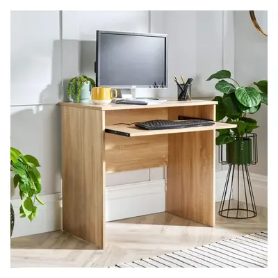 (Oak) Home Source Newport Home Office Computer Desk Unit