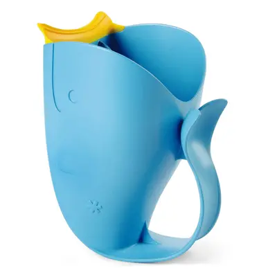 Skip Hop Baby Bath Rinse cup Moby Tear-free Waterfall Rinser Blue