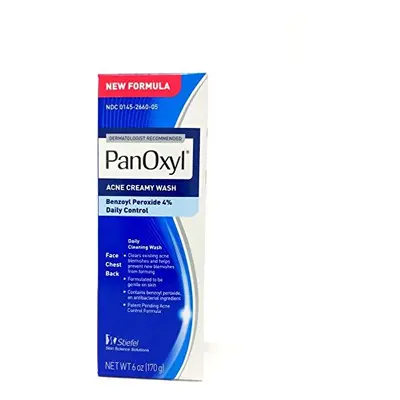 Panoxyl Acne Creamy Wash, 6-Ounce