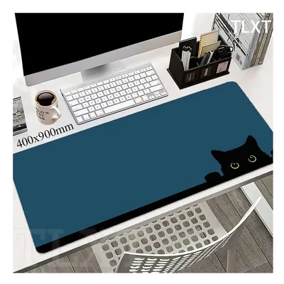 (9, 1000x500x4mm) Mouse Pads Cute Cat Computer Mousepad Company Desk Pad 100x50cm Large Kawaii M