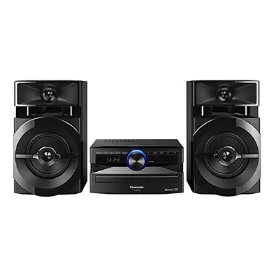 Panasonic SC-UX100E-K Black 300W Mini Hi-Fi System with Bluetooth, USB, CD Player, FM Radio, Man