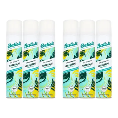 Batiste Dry Shampoo - Original, 200ml (Pack of 6)