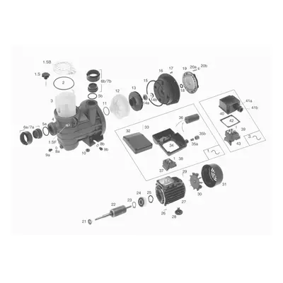 Certikin 50Mm Kit & Union, âO' Ring & Nut (SPHSP07)