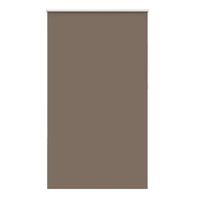 (140 x cm) vidaXL Roller Blind Blackout Coffee 65x130 cm Fabric Width 60.7 cm Polyester