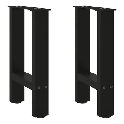 (black, x (42-43) cm/ pcs) vidaXL Coffee Table Legs Desk Legs Metal Furniture Legs Bar Stand DIY