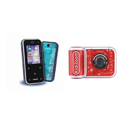 VTech KidiZoom Snap Touch | Bluetooth Device for Kids with Camera & Games & KidiZoom PrintCam (R