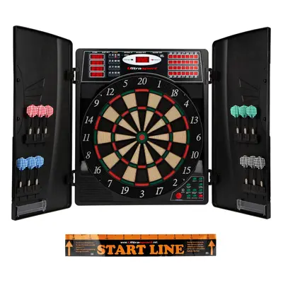 Ultrasport Electric Dartboard, With And Without Doors, Dart Machine For up to Players, Including