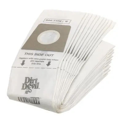 Dirt Devil Genuine Royal Type D Vacuum Bags 20Pack